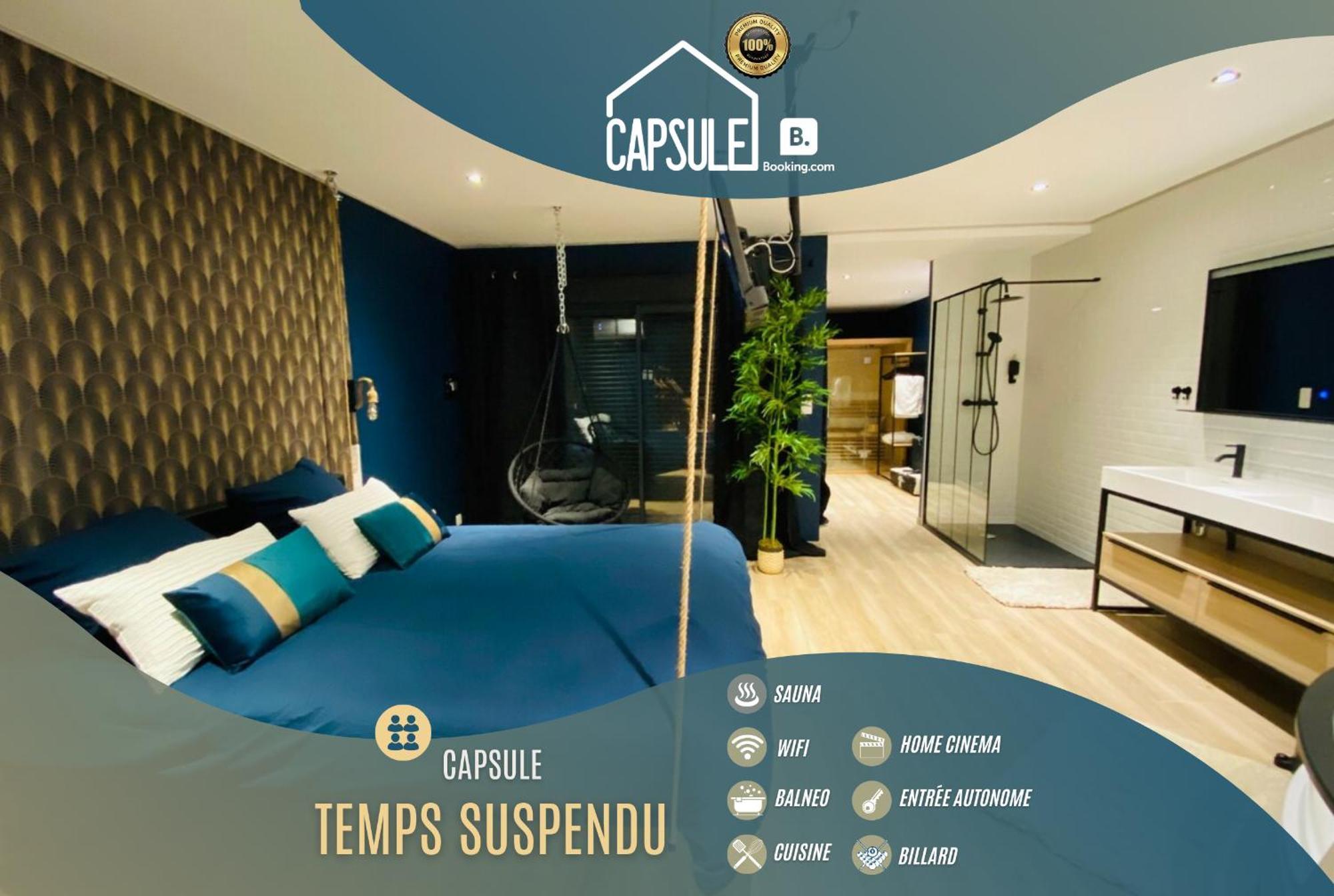 Capsule Temps Suspendu - Balneo, Home Cinema & Billard Valenciennes Eksteriør billede